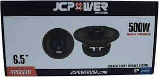 BOCINA JCPOWER DE 6.5 CON DRIVER 500 WATS - Jc Power